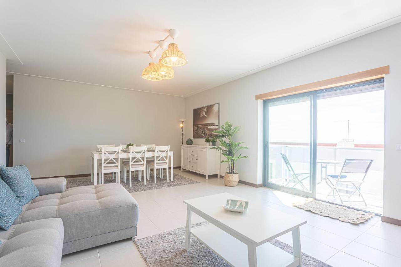 Apartamento T3 Mar Azul Apartment Nazare Bagian luar foto