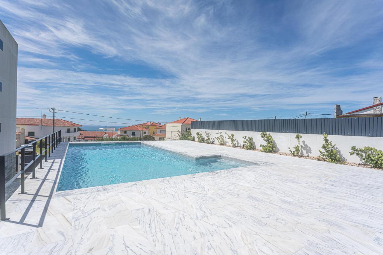 Apartamento T3 Mar Azul Apartment Nazare Bagian luar foto