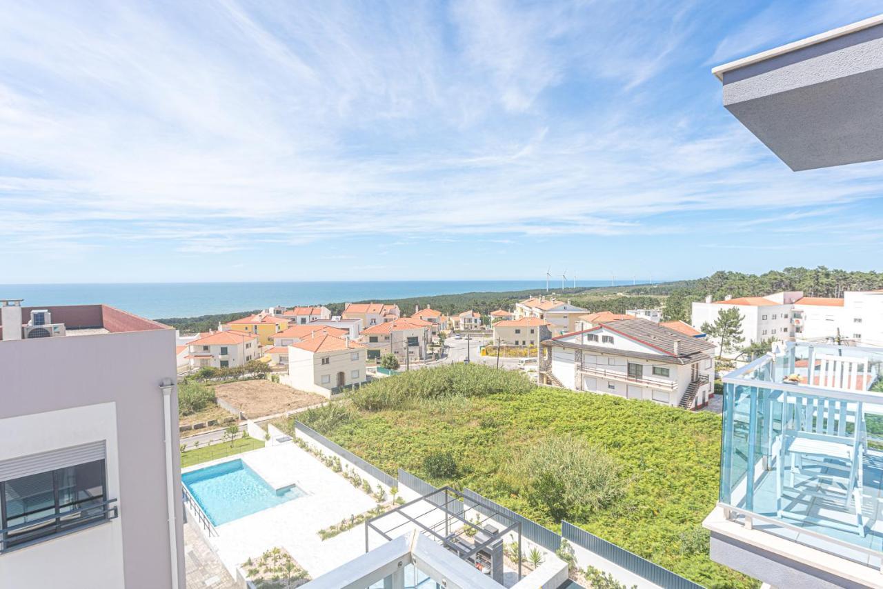 Apartamento T3 Mar Azul Apartment Nazare Bagian luar foto